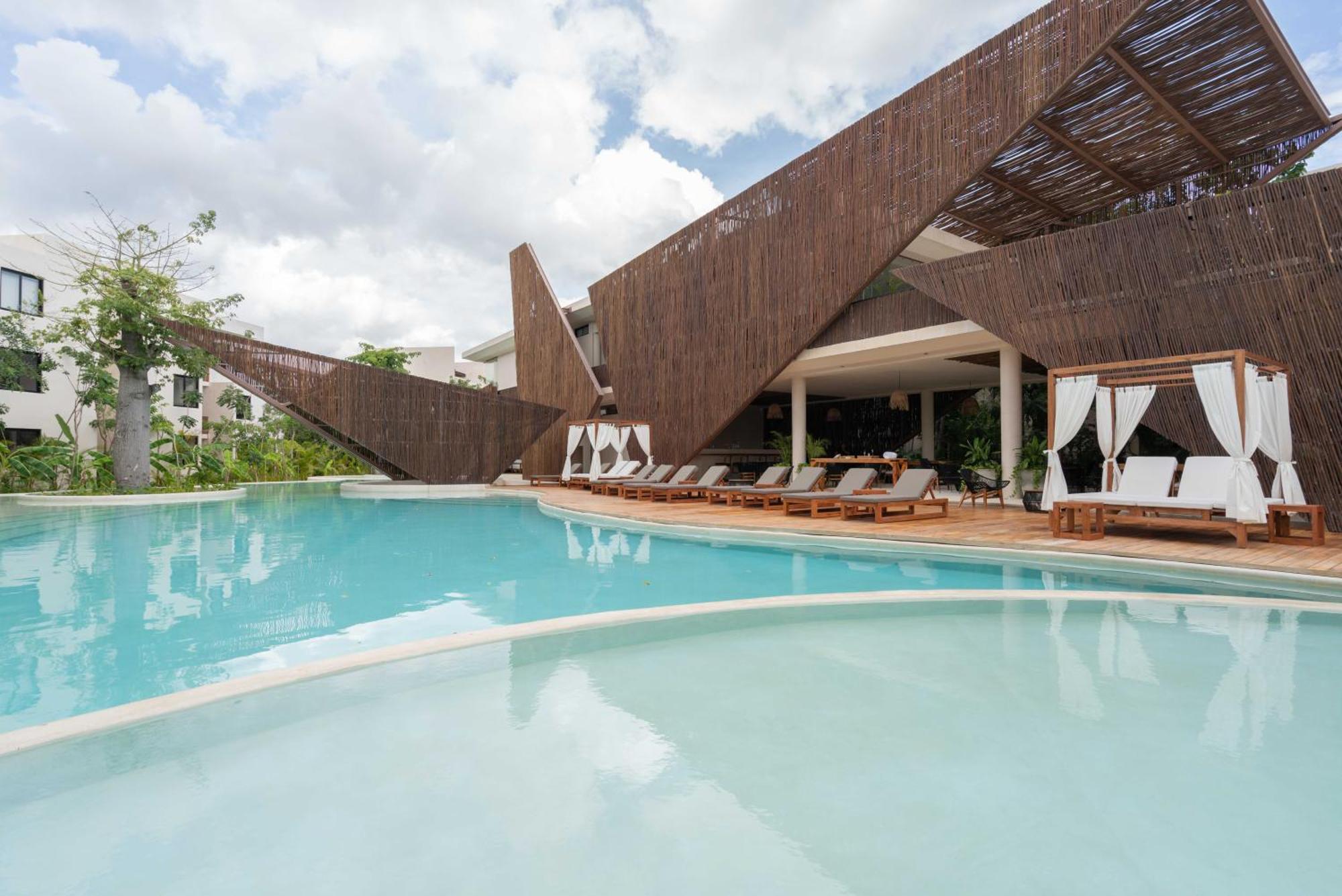 Extraordinary 2Br Apartment In Fully Equipped Hotel In Tulum Esterno foto
