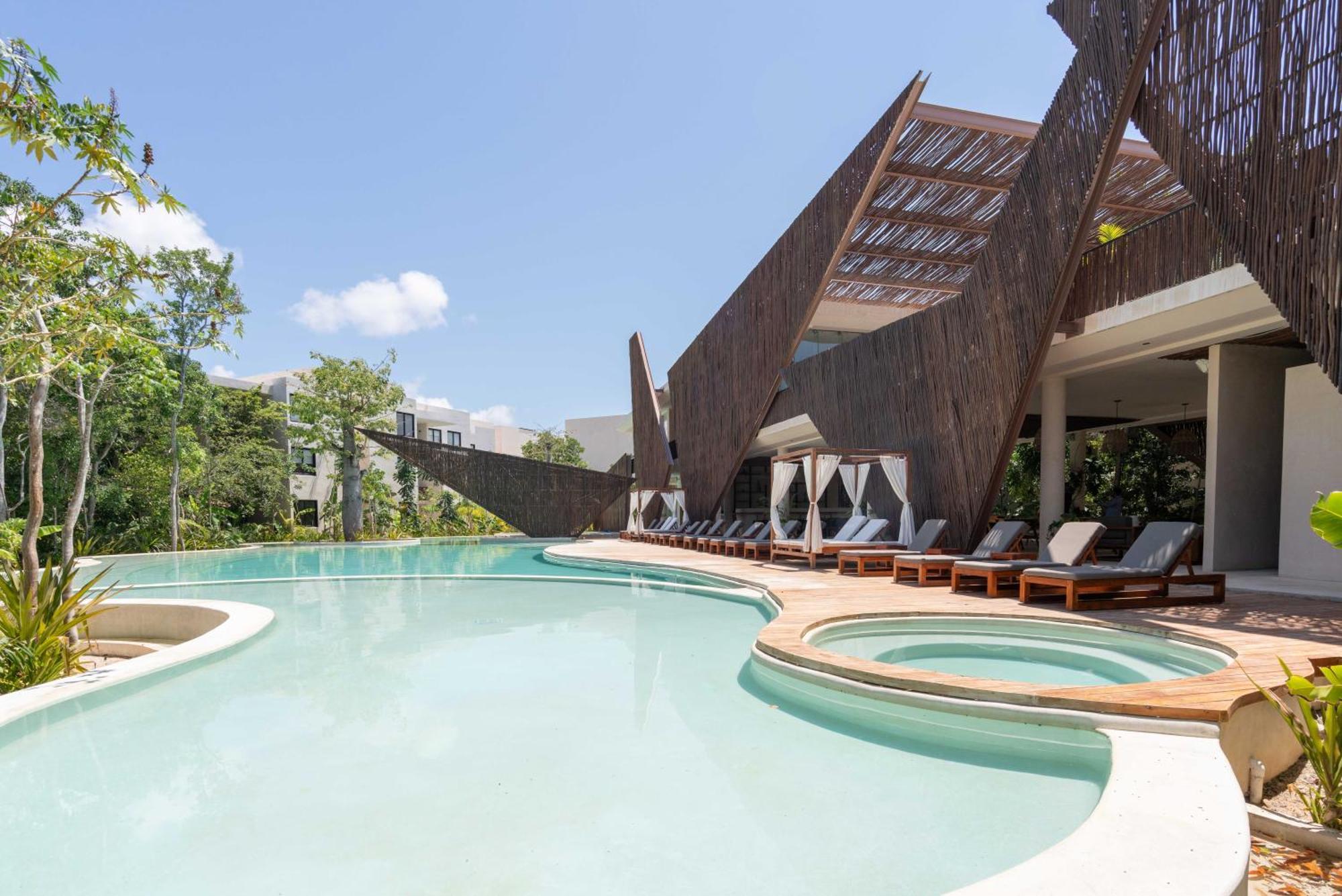 Extraordinary 2Br Apartment In Fully Equipped Hotel In Tulum Esterno foto