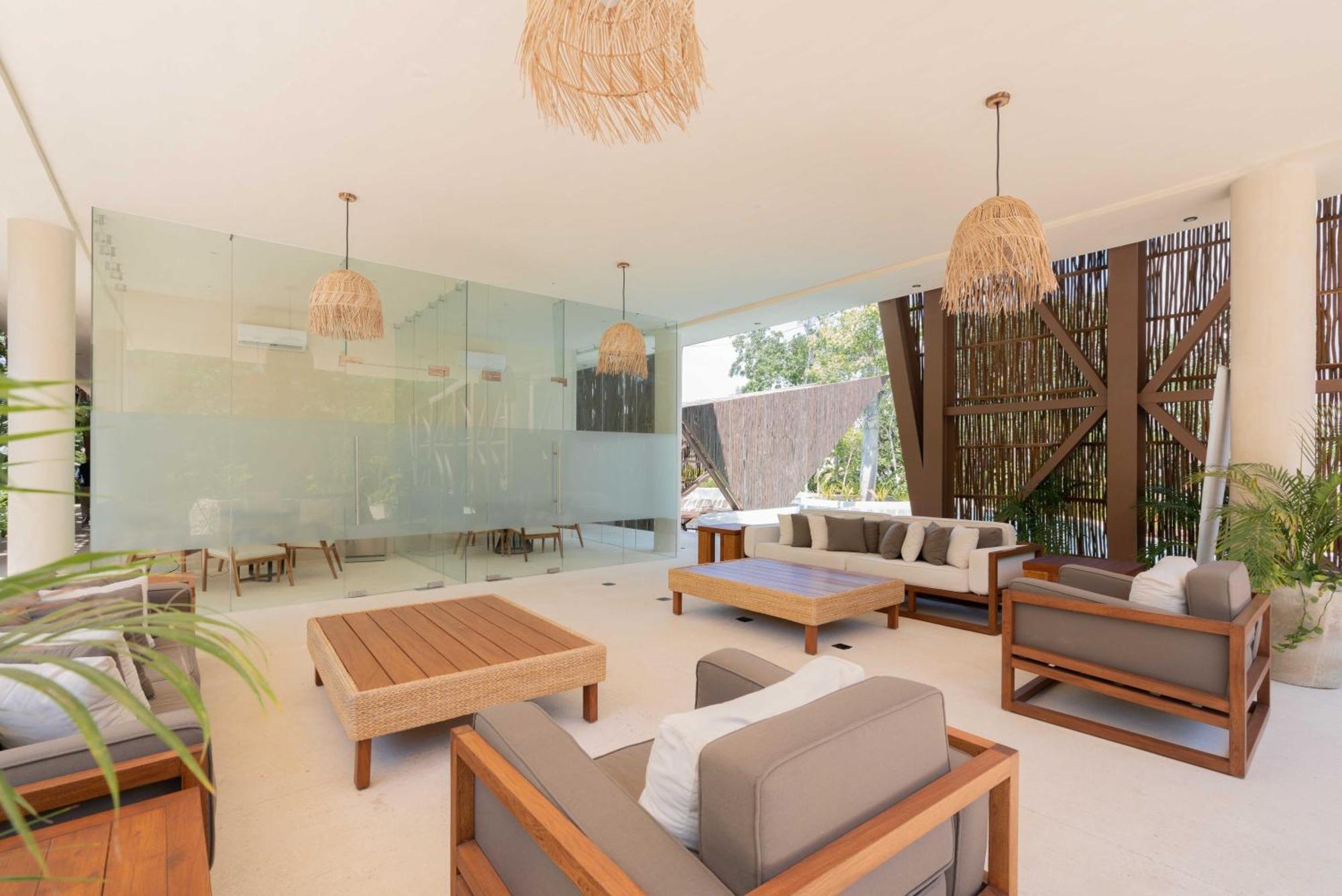 Extraordinary 2Br Apartment In Fully Equipped Hotel In Tulum Esterno foto