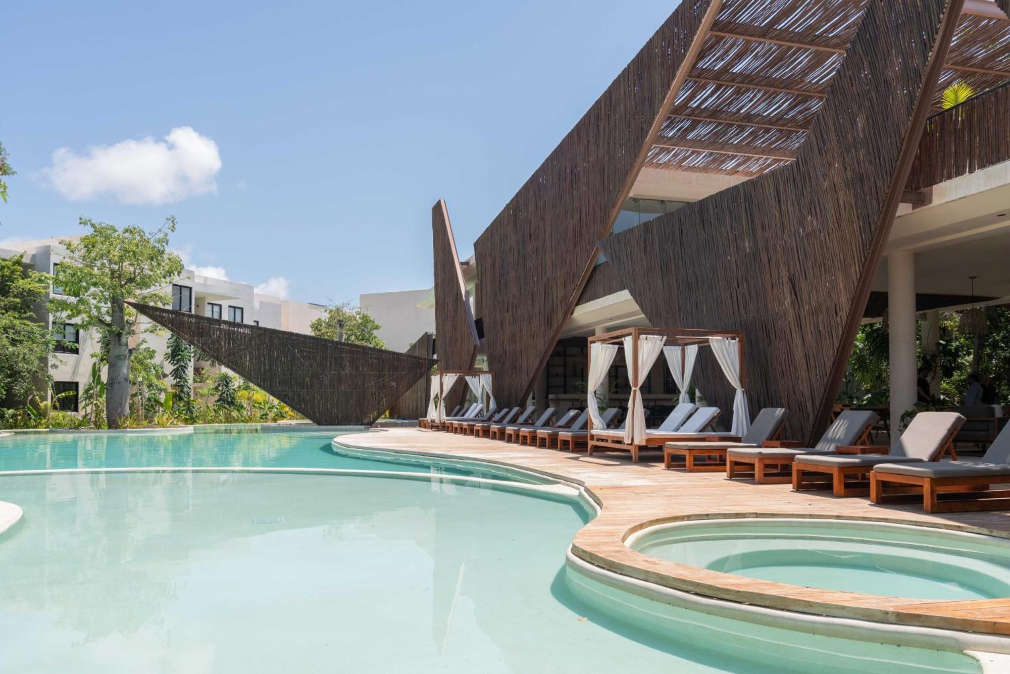 Extraordinary 2Br Apartment In Fully Equipped Hotel In Tulum Esterno foto